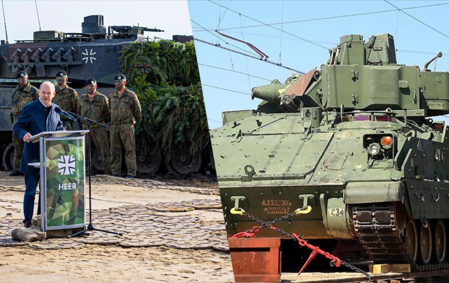 Almanya ve ABD'den savaşın seyrini değiştirecek hamle: Ukrayna'ya tank veriyorlar