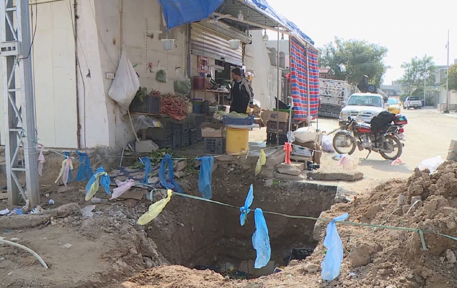 کارکردن لە بەشێک لە پڕۆژە خزمەتگوزارییەکانی کەرکووک رادەگیرێت