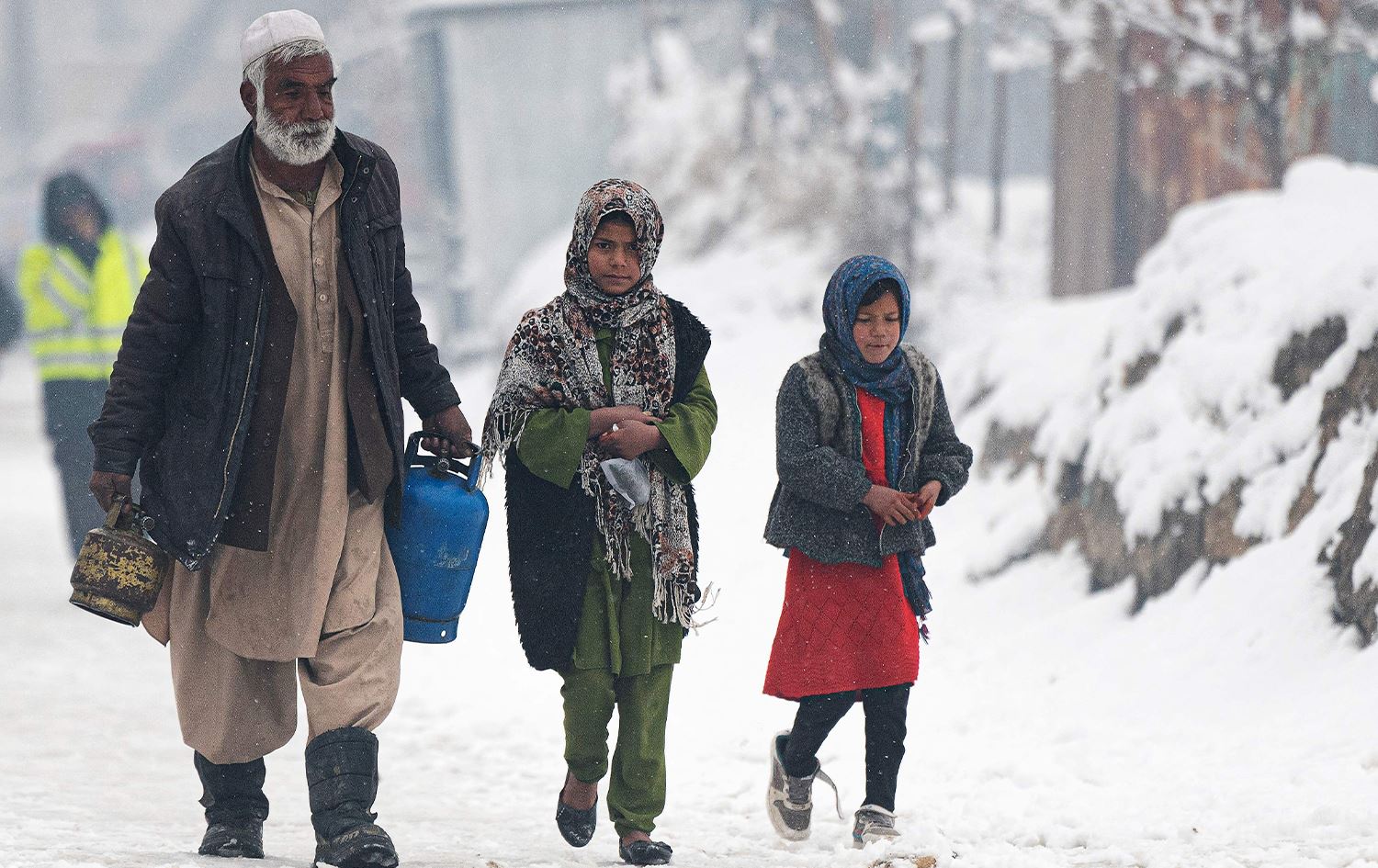 Li Efxanistanê ji ber sir û sermayê 124 kes mirin