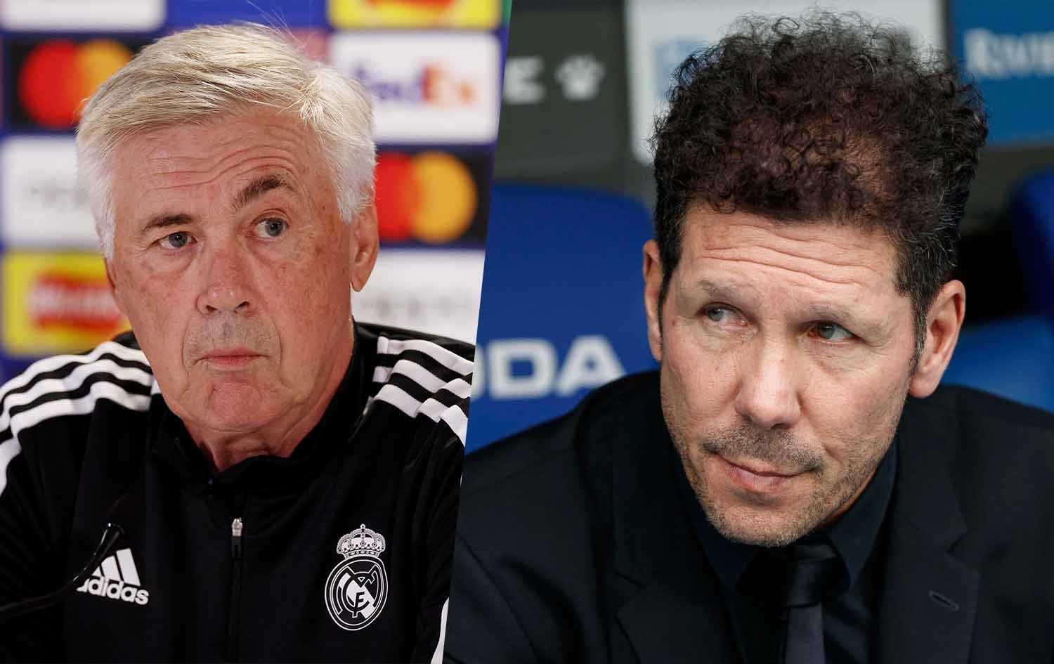 لێدوانی ئەنچیلۆتی و سیمیۆنی لەبارەی دێربیی مەدریدەوە