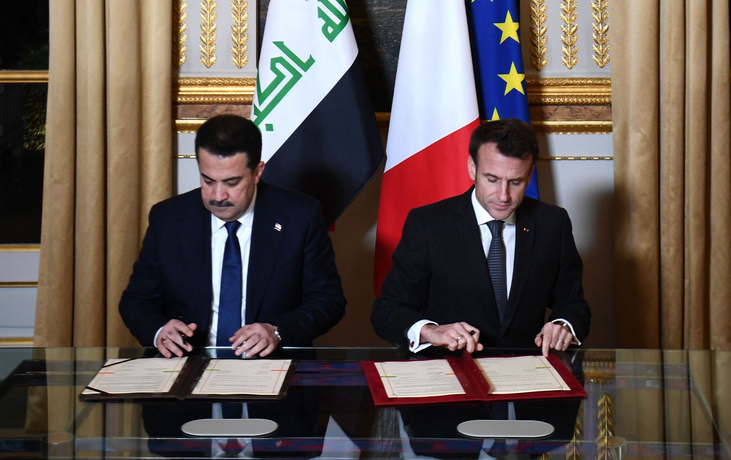 محەممەد شیاع سوودانی: رێککەوتنێکی هاوبەشیی ستراتیژیمان لەگەڵ ماکرۆن واژۆکرد