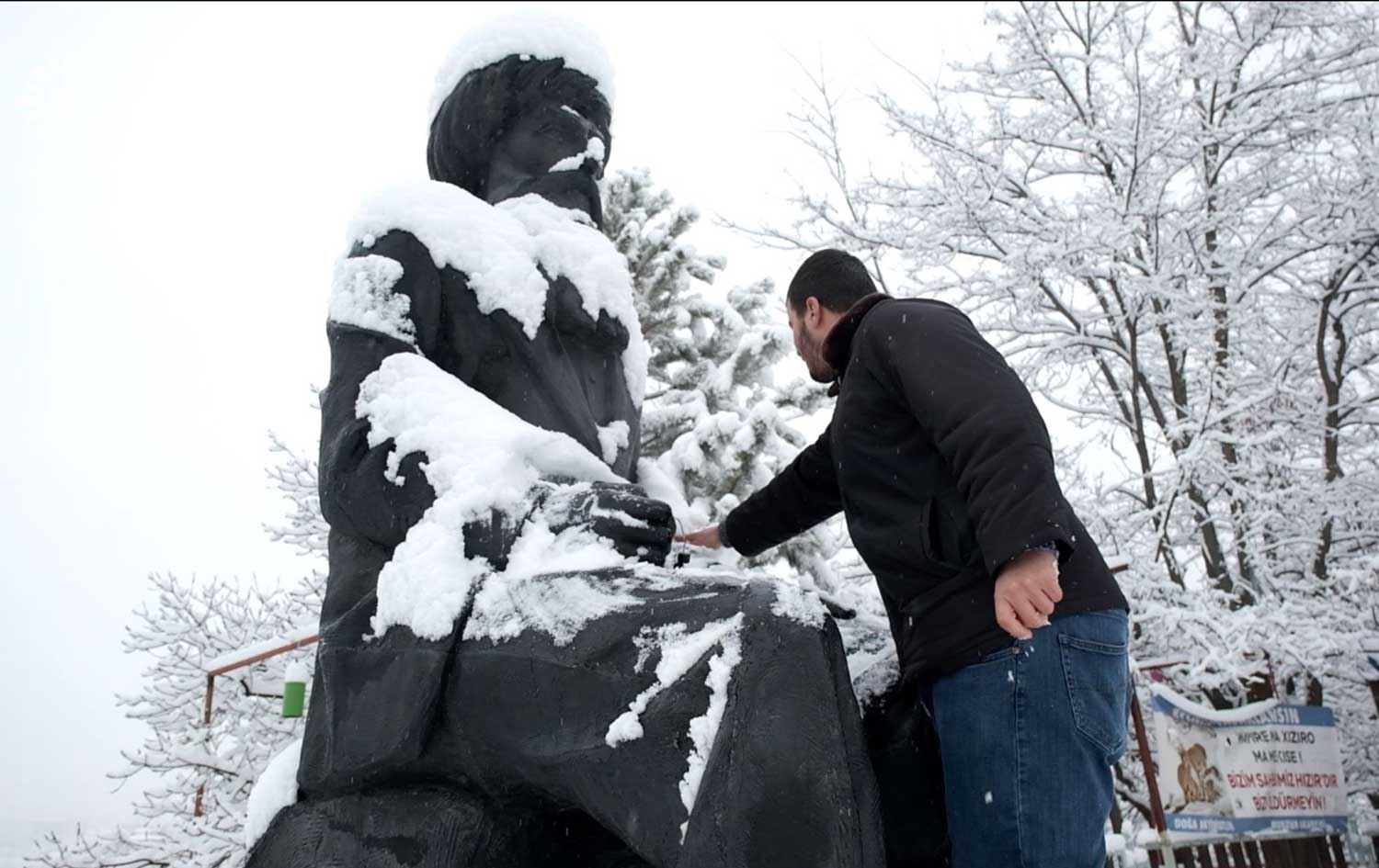 Dersim'de özlenen kar yağışı başladı
