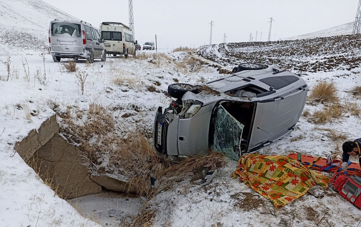 Şırnak ve Ağrı'da kaza: 1 ölü, 10 yaralı