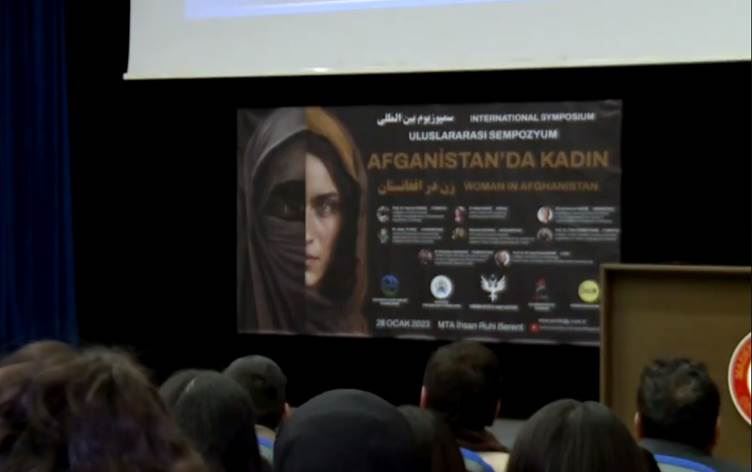 Ankara'da Afganistanlı kadınlara ilişkin uluslararası sempozyum