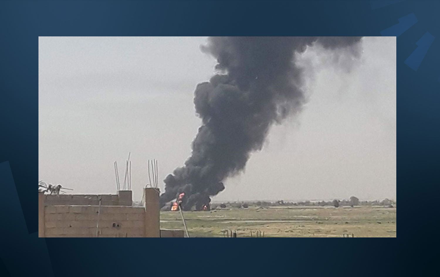 Dêre Zor: Bi dronan êrîşî karwana leşkerî ya Îranê kirin