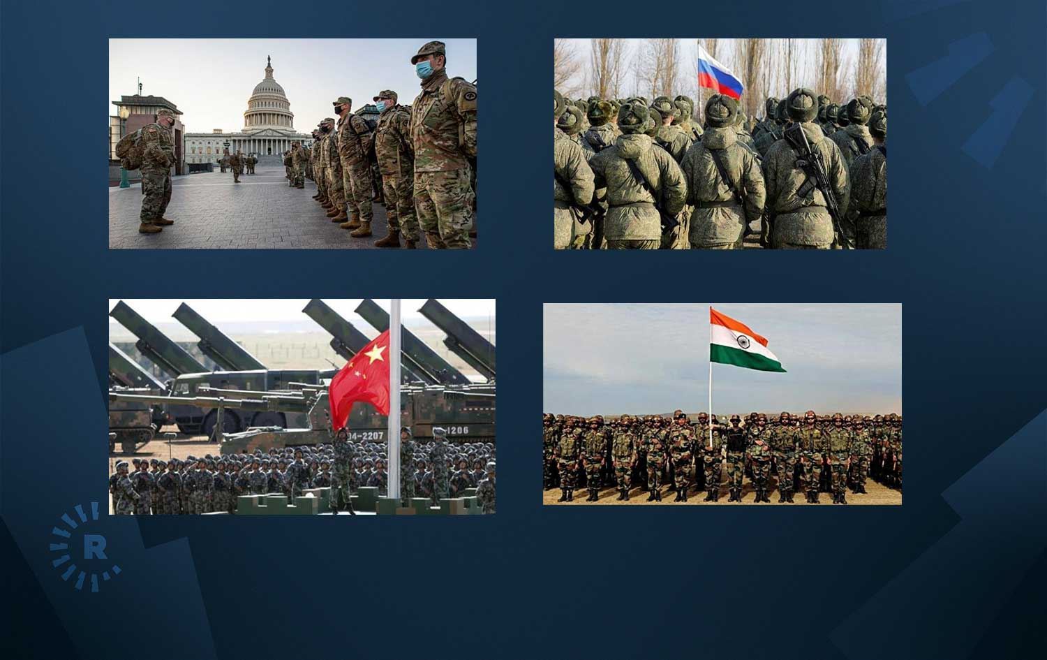 Lîsteya artêşên herî bihêz ên cîhanê di 2023 de diyar bû