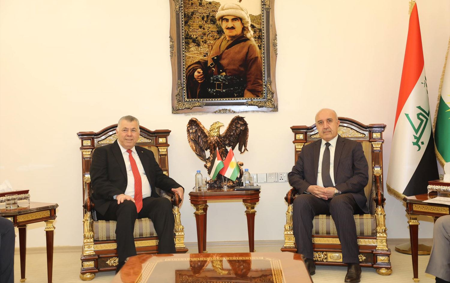 کۆنسوڵی فەڵەستین: پێشنیازی هاتنی کۆمپانیاکانی وڵاتەکەمان لەگەڵ وەزیری کارەبا باسکرد