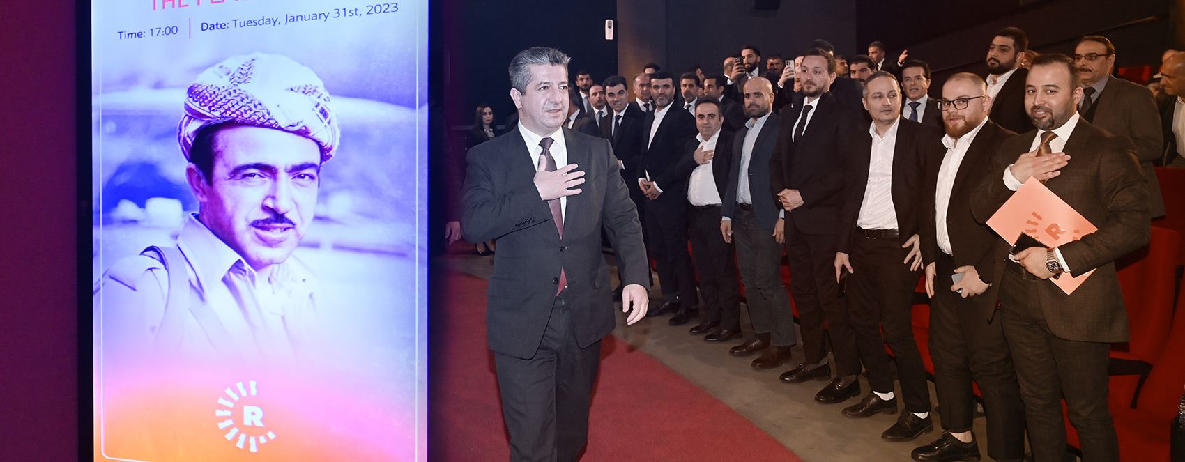 ‘İdris Barzani, Barışın Mimarı’ belgeseli Empire Sinema Salonu’nda gösterildi