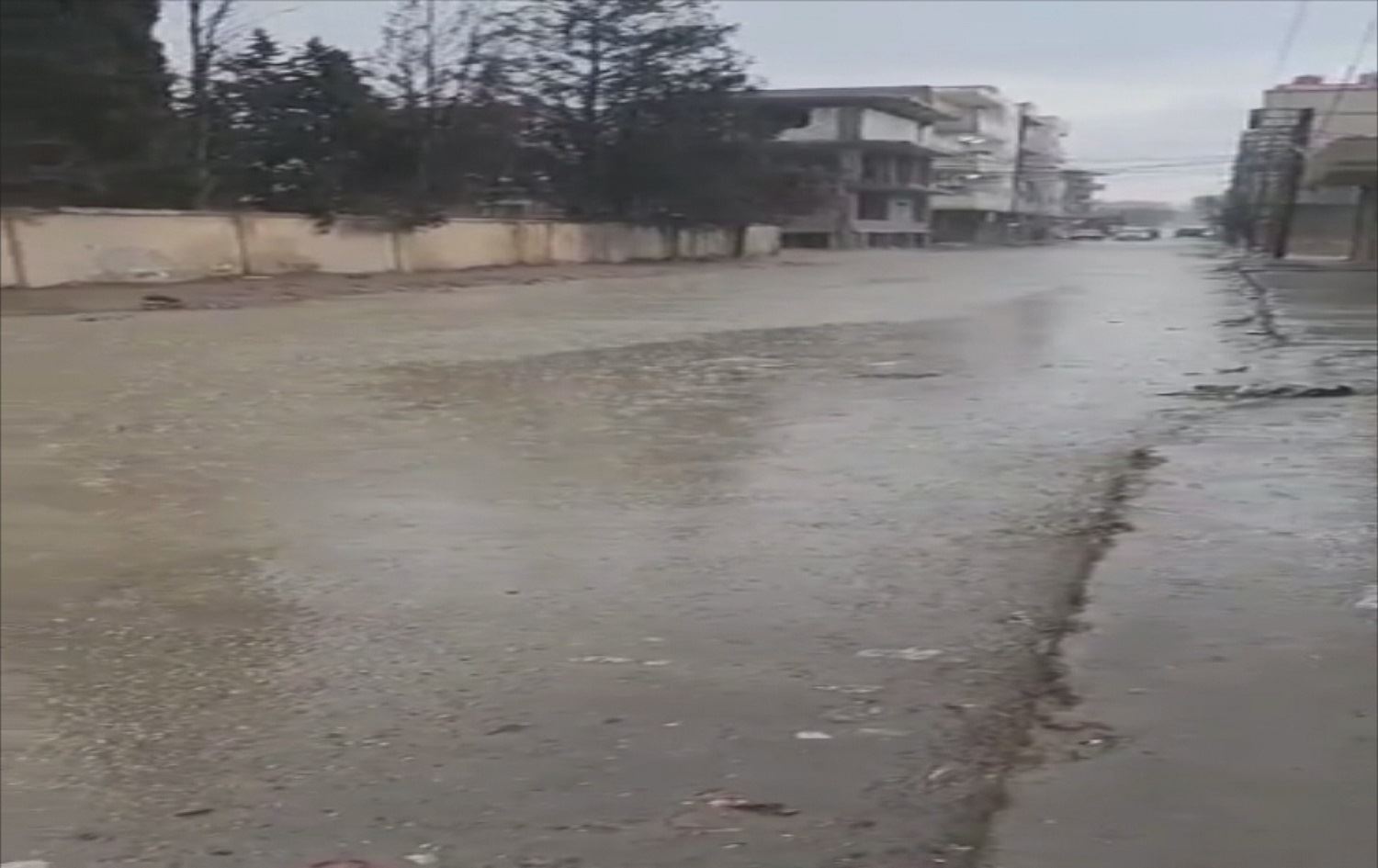 Li Cizîra Rojavayê Kurdistanê piştî demekê ji zuhayiyê baran bariya