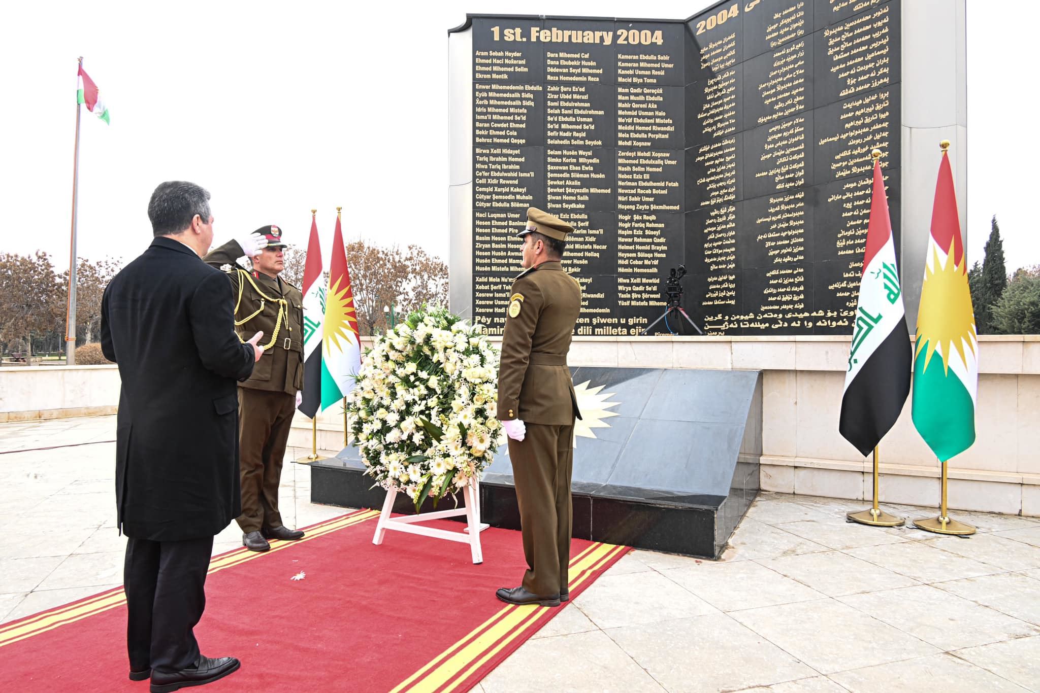 ERBİL - 1 Şubat Şehitleri anıldı