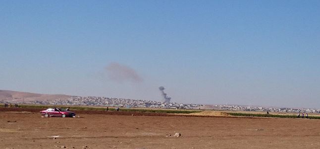 KOBANİ’DE DURUM – 3 cephede çatışma ve hava bombardımanı var! (YENİLENDİ)