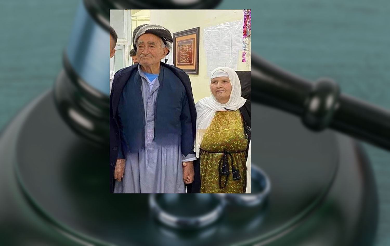 90'lık gelin ve damada nikahta sürpriz