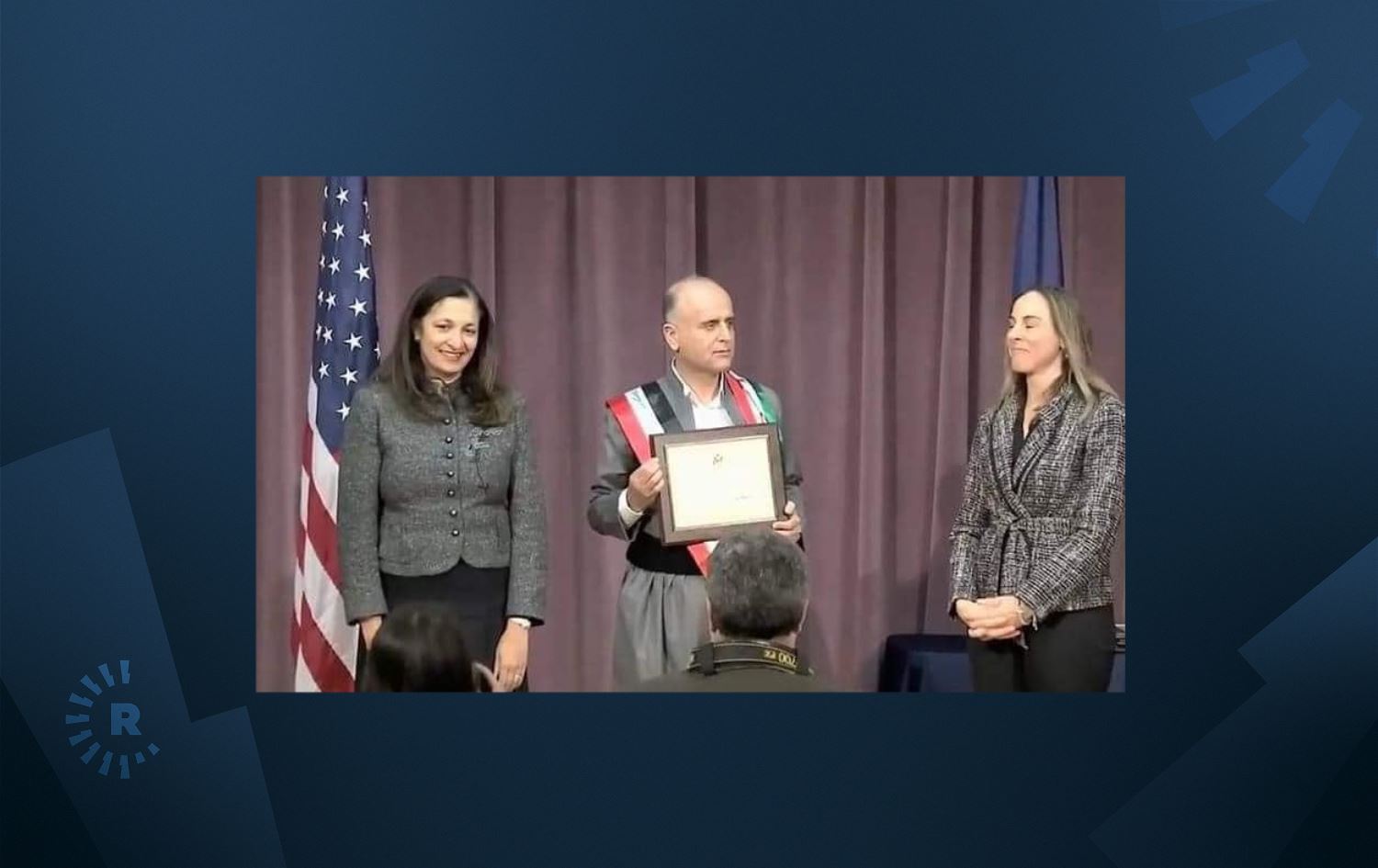 وەزارەتی دەرەوەی ئەمریکا خەڵاتی بەرگری لە مافەکانی مرۆڤ دەداتە تیمی پارێزەرانی گیراوانی بادینان