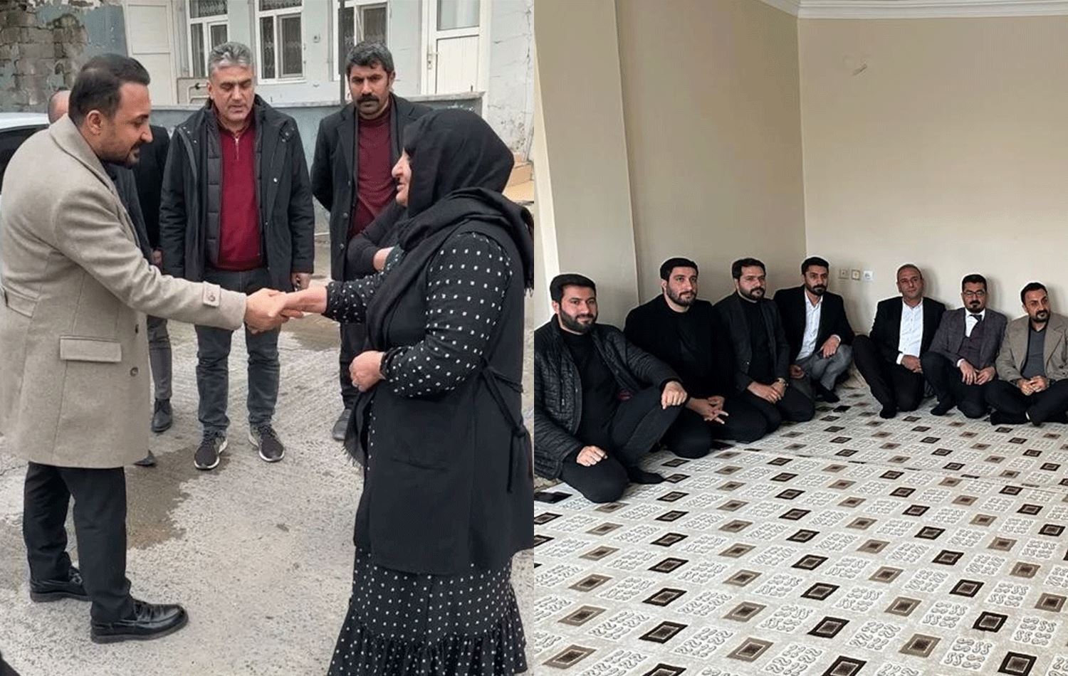 Serokê Baroya Şirnexê serdana du kesên derbkirî yên li sînorê Xabûrê kir