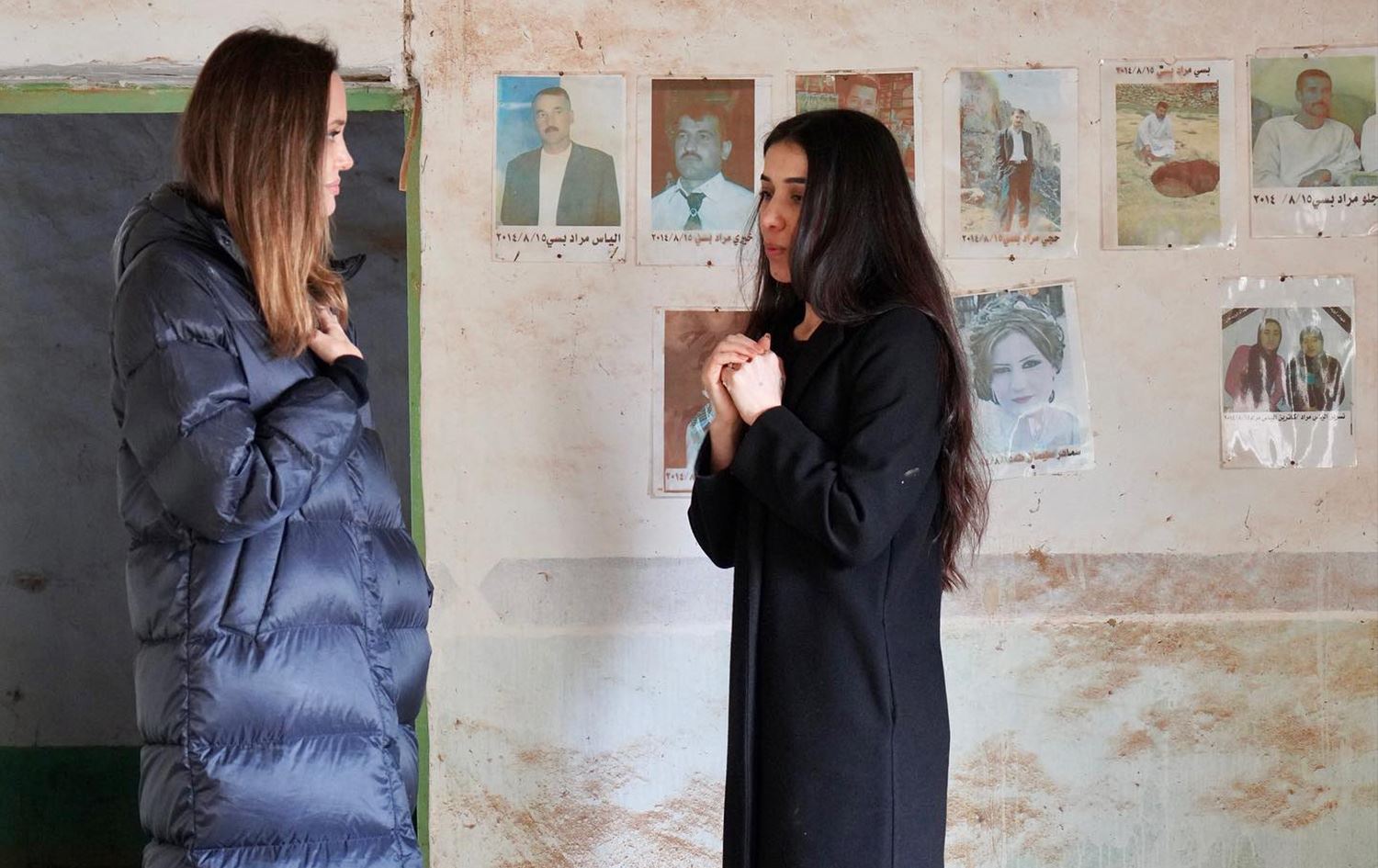 نادیە موراد: هێزی خەڵکی ئێزدیم پێشانی ئەنجلینا جولی دا