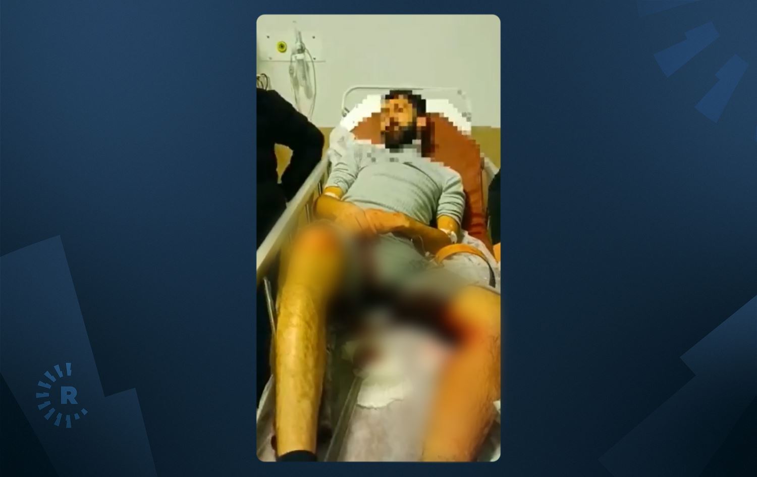 پۆلیسی وان تەقە لە هاونیشتمانییەک دەکەن و برینداری دەکەن