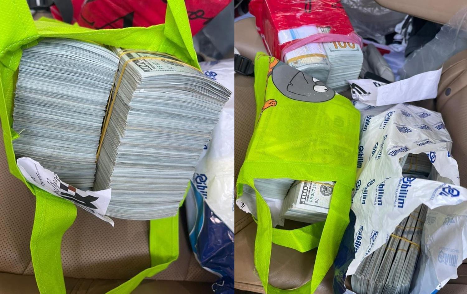 وەزارەتی ناوخۆی عێراق: لە دیالە دەست بەسەر یەک ملیۆن دۆلاری قاچاخدا گیرا