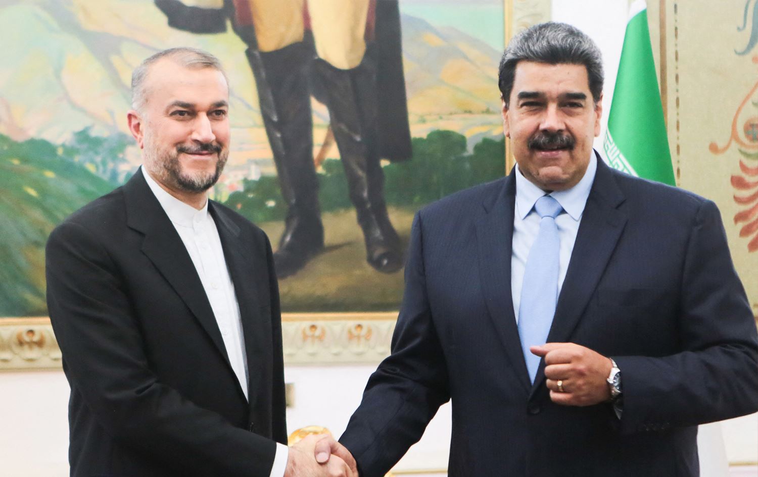 Maduro, Iranian diplomat discuss defense against 'external pressures'