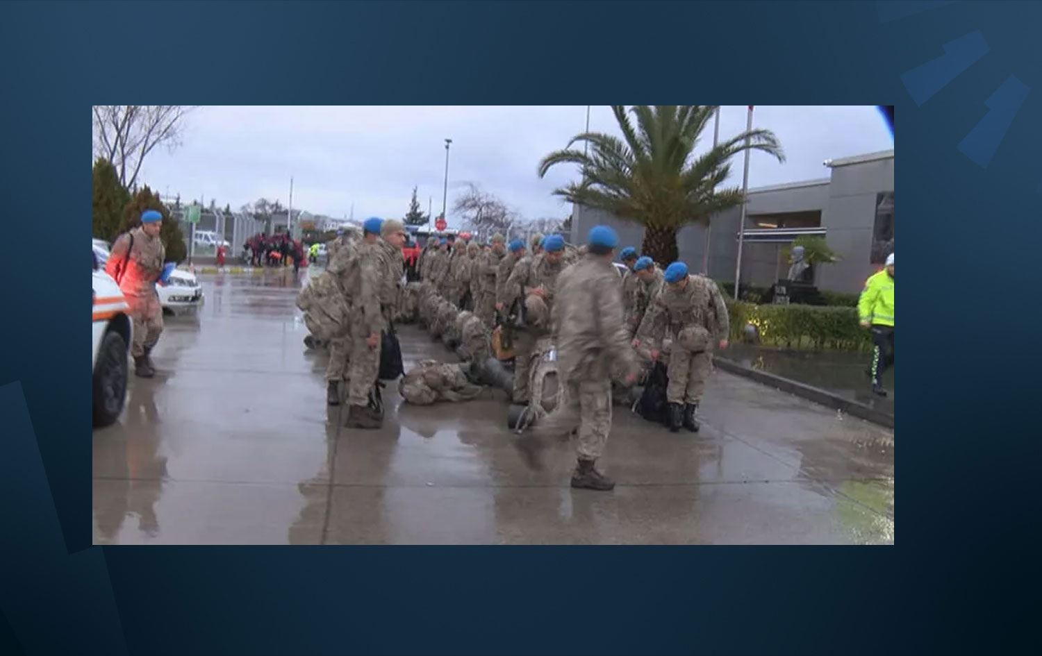Erdheja Mereşê - Leşker ji bo herêmên erdhejê têne şandin