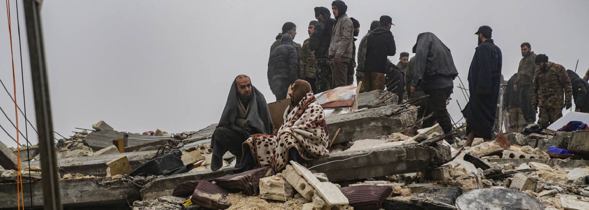 وێنە؛ زیانەکانی بوومەلەرزە لە رۆژئاوای کوردستان و سووریا