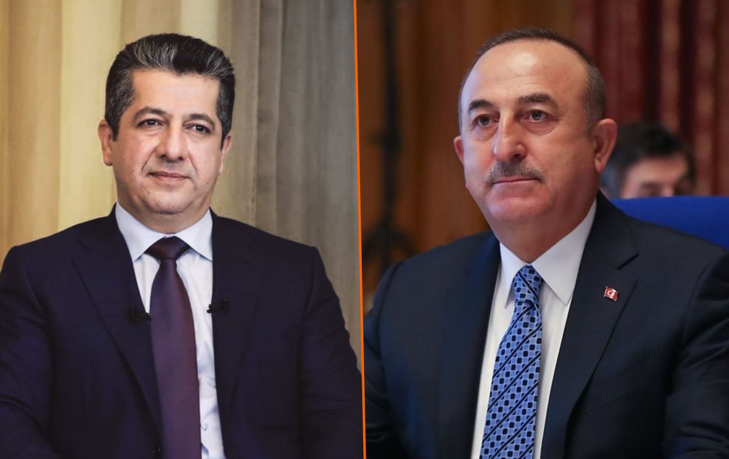 Başbakan Barzani, Çavuşoğlu ile görüştü: Yardıma hazırız