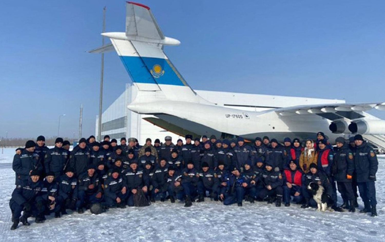 Kazakistan Türkiye’ye ikinci arama kurtarma ekibi gönderdi