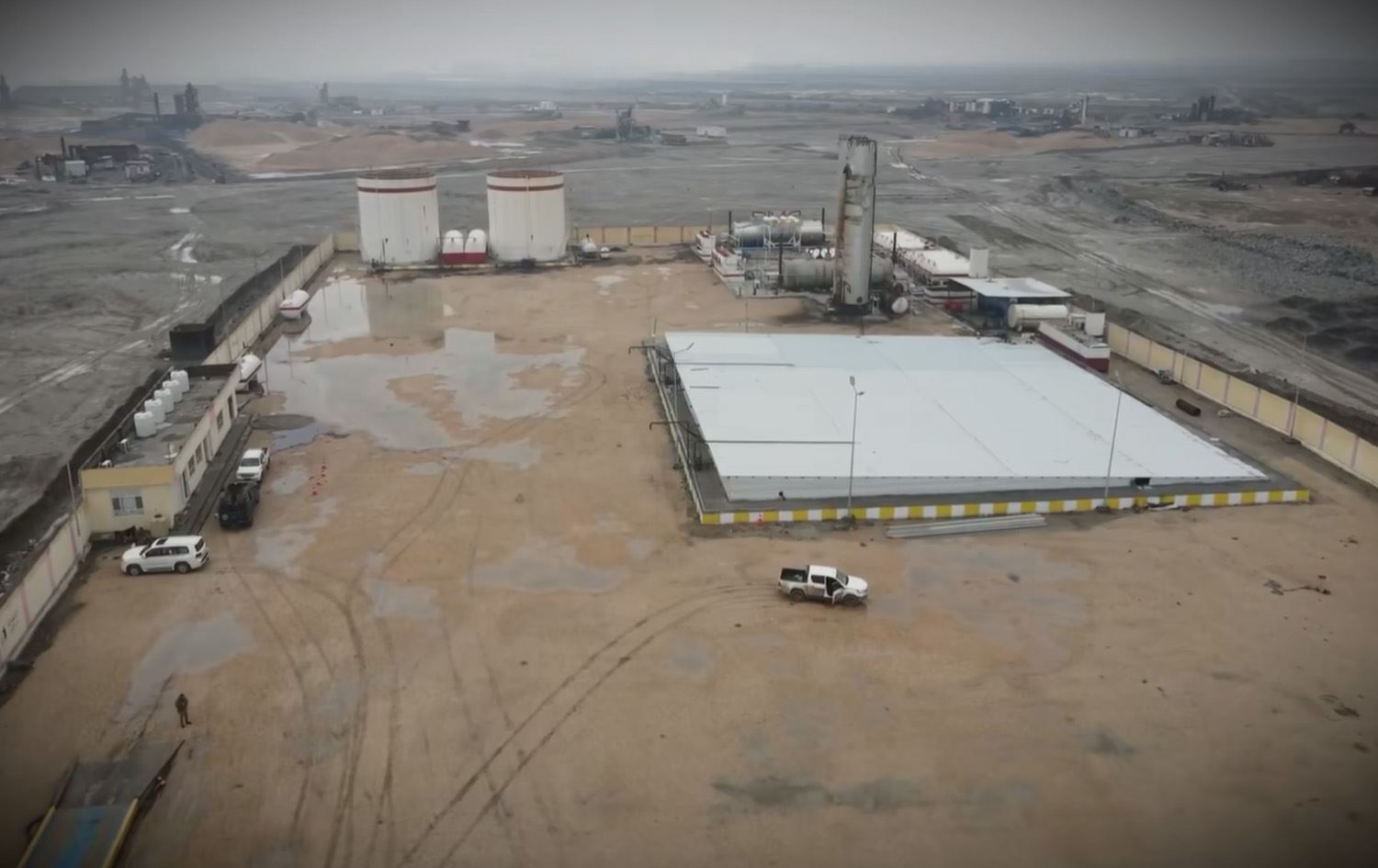 ئاسایشی نیشتمانیی عێراق دەستی بەسەر یەکێک لە گەورەترین پاڵاوگە نایاساییەکانی پارێزگای بابلدا گرت