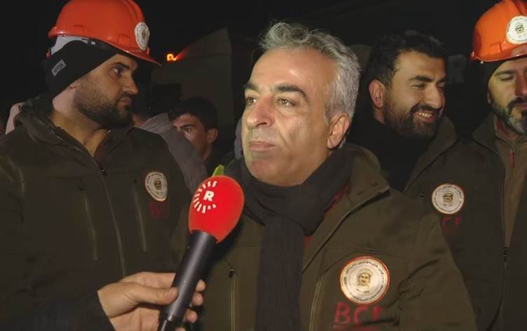 Dezgeha Xêrxwaziyê ya Barzanî 250 ton alîkarî gihand Rojavayê Kurdistanê