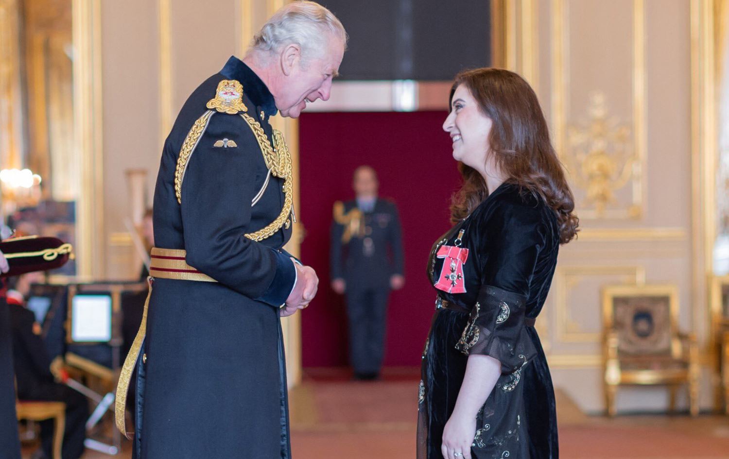 Kurdish woman receives honor from King Charles