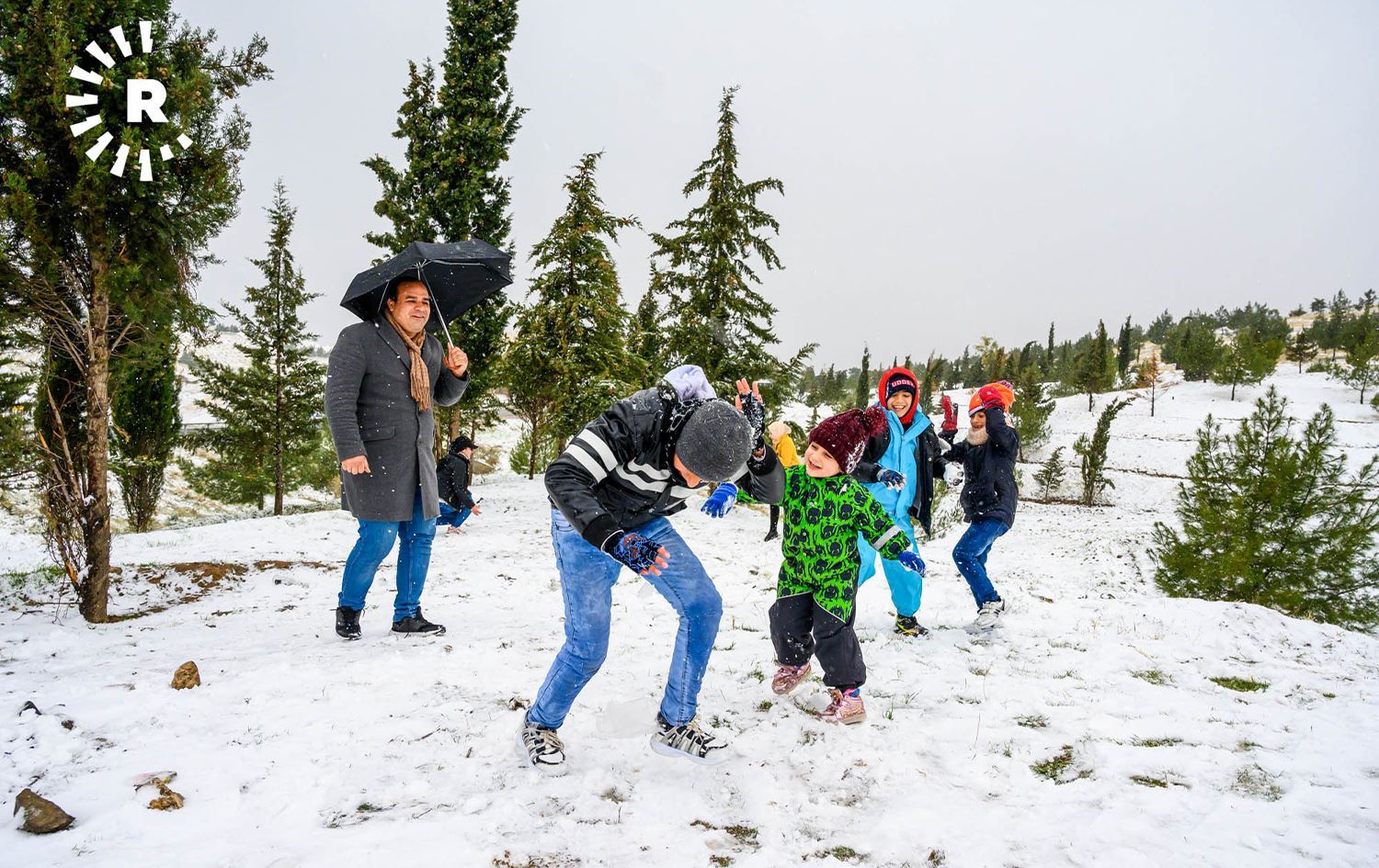 کەشناسی: لە ناوچە شاخاوییەکان باران و بەفر دەبارن