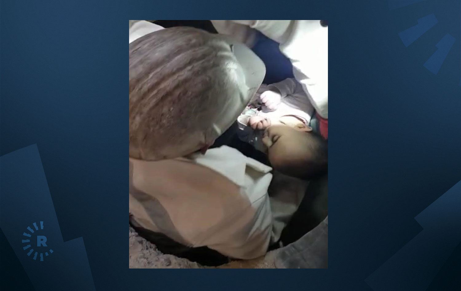 HATAY - 5 aylık bebek 131 saat sonra kurtarıldı