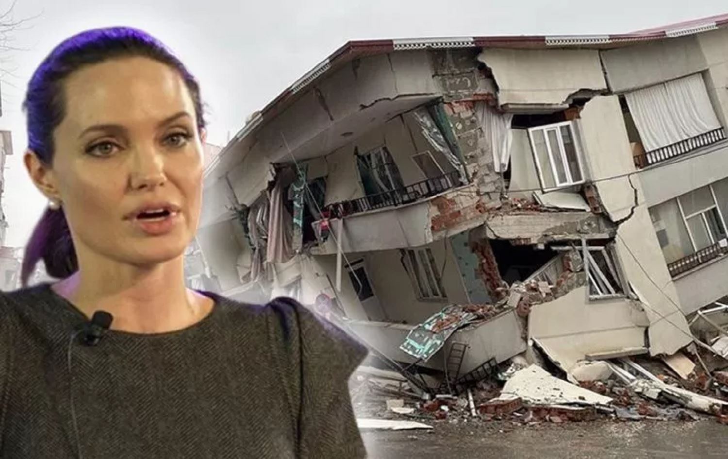 Angelina Jolie'den deprem bölgeleri için yardım çağrısı
