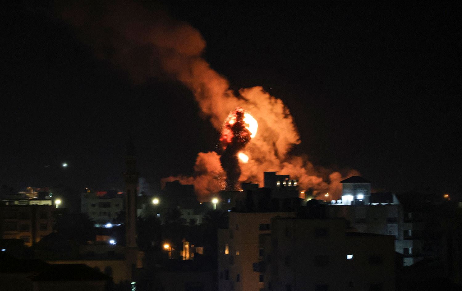 ئیسرائیل غەززەی بۆردوومان کرد