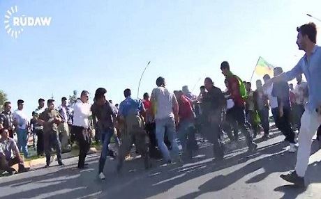 Rûdaw muhabirlerine çirkin saldırı!