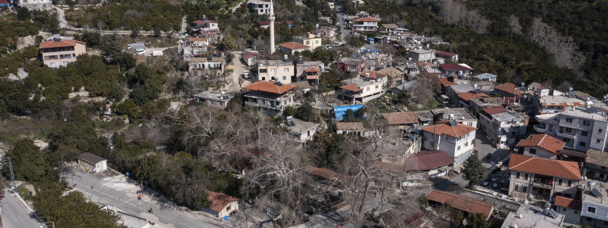 FOTO - Hatay Samandağ'daki Ermeni mahallesi depremi hasar görmeden atlattı