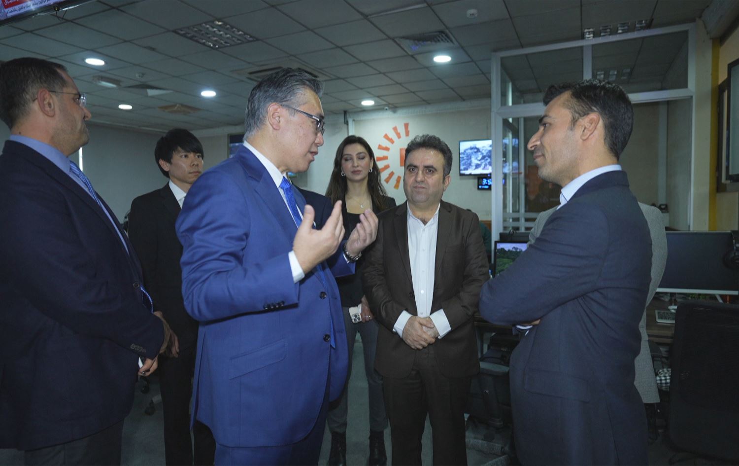 باڵیۆزی ژاپۆن سەردانی رووداو دەکات