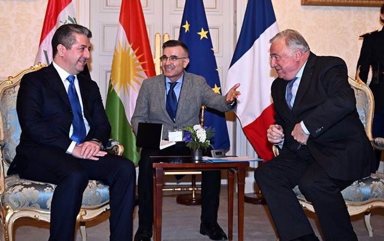 ‘Kürdistan halkına desteklerinden dolayı Fransa Hükümeti ve halkına teşekkür ediyorum’