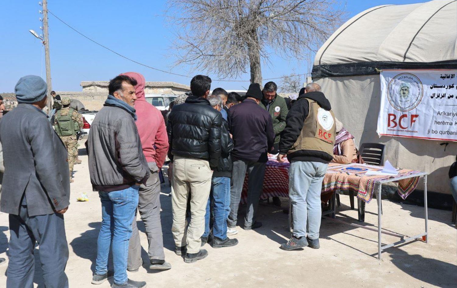 Dezgeha Xêrxwaziyê ya Barzanî: Me alîkariya 100 hezar malbatên ku ji erdhejê zirar dîtine kir