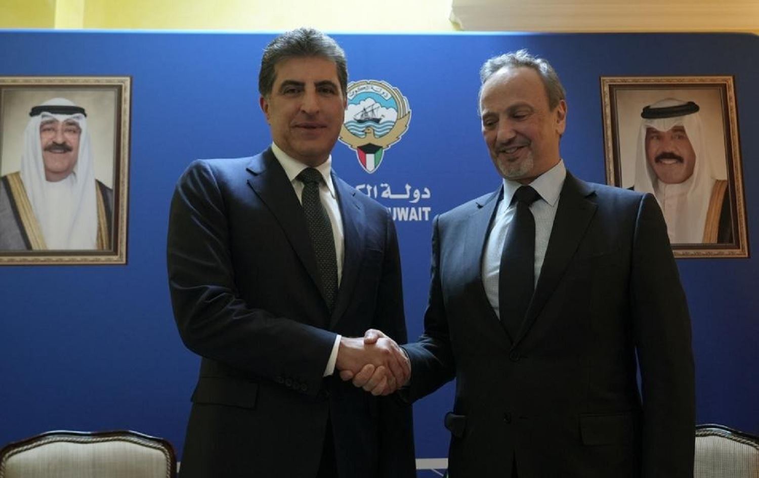 Wezîrê Derve yê Kuweytê: Ez şerefmend bûm bi civîna li gel Nêçîrvan Barzanî