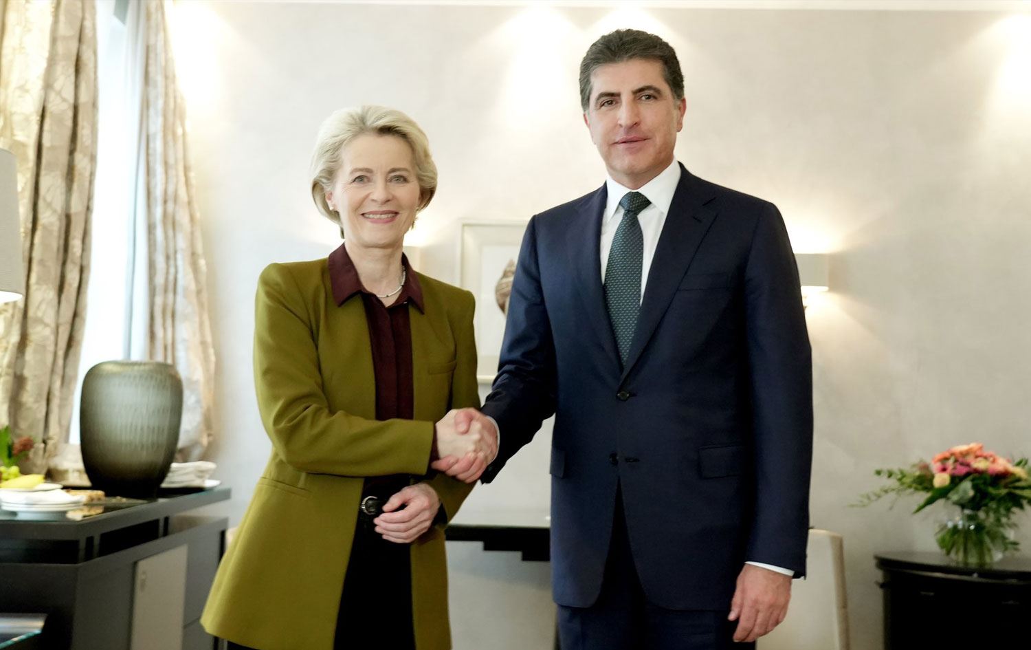 Neçirvan Barzani: Avrupa Komisyonu Başkanı ile verimli bir toplantı gerçekleştirdik