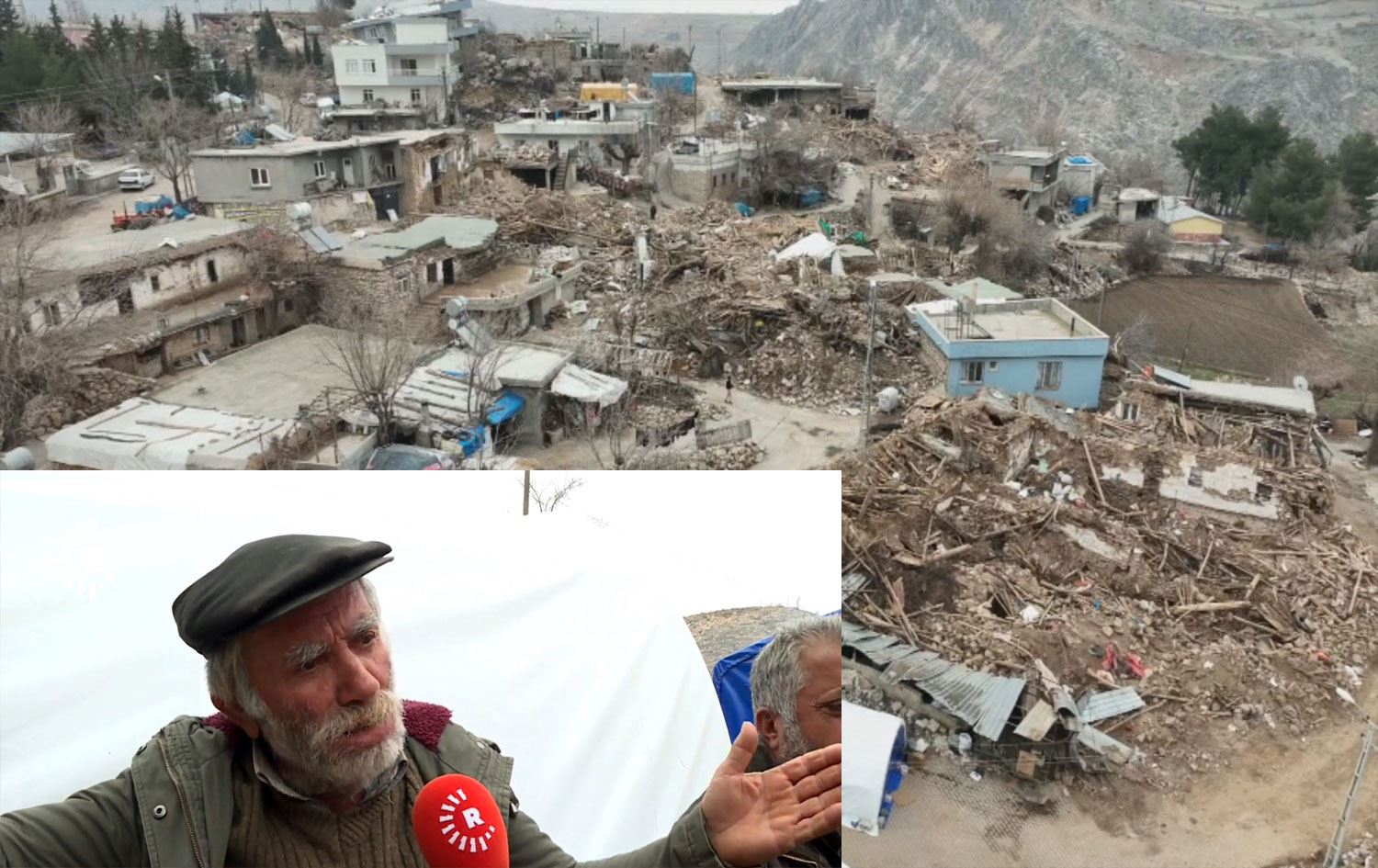 RÛDAW ÖZEL - Deprem köyü yok etti; 155 kişi hayatını kaybetti