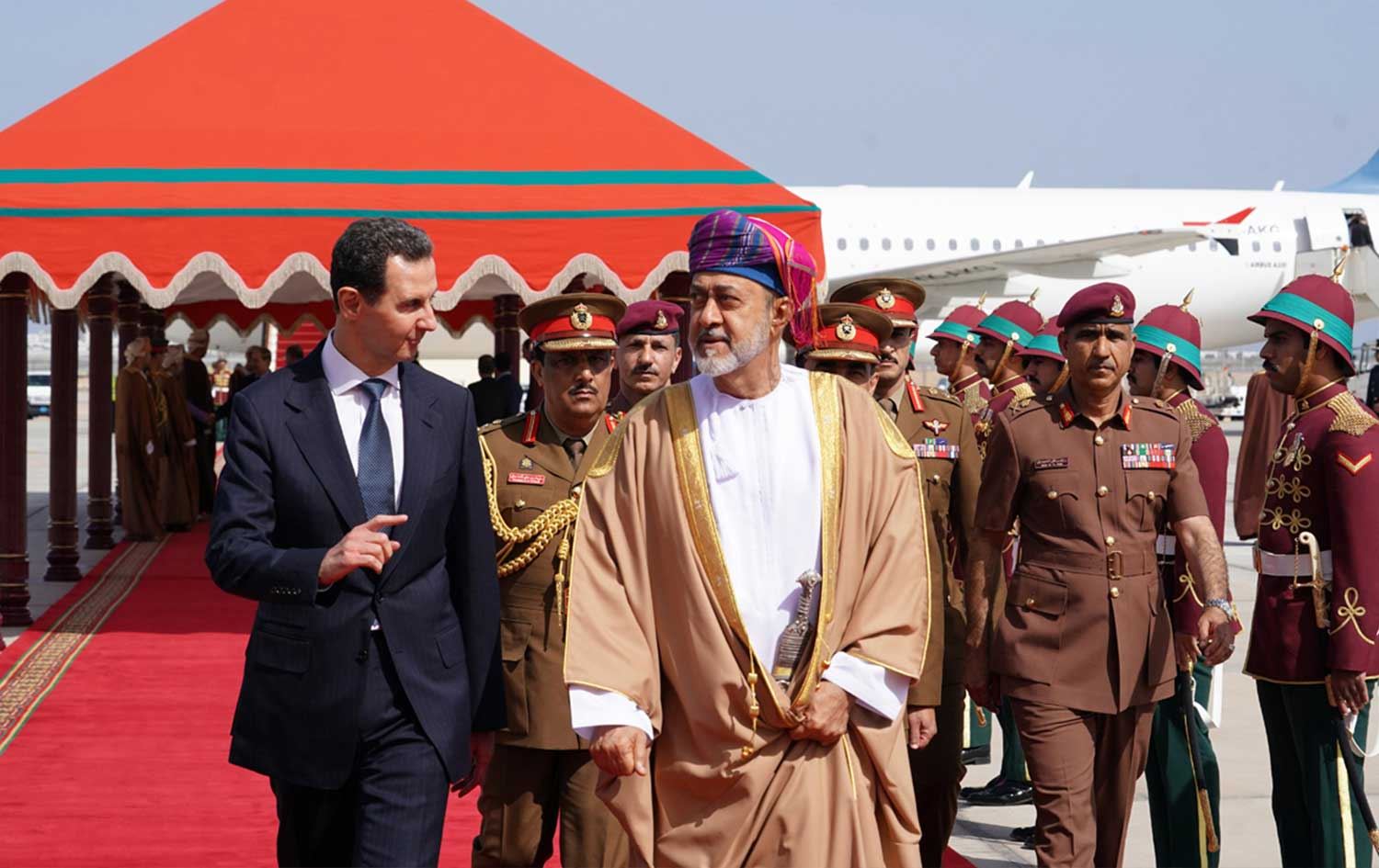 Suriye Devlet Başkanı Esad'dan 12 yıl sonra Umman'a ziyaret