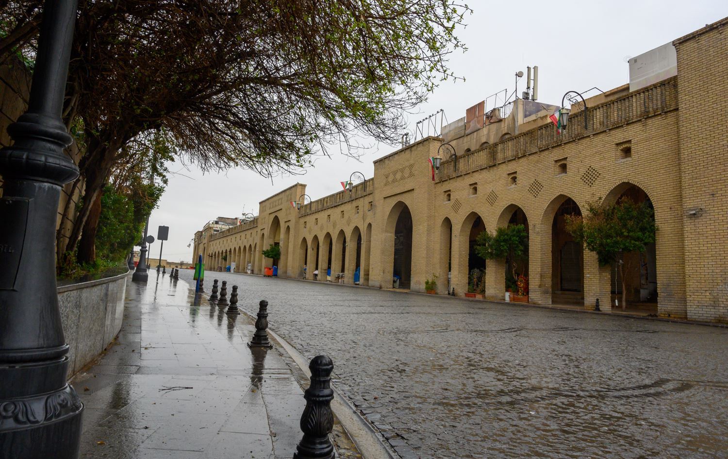 بەشێکی شەقامەکانی دەوروبەری قەڵای هەولێر بەڕووی هاتووچۆی ئۆتۆمبێل دادەخرێن