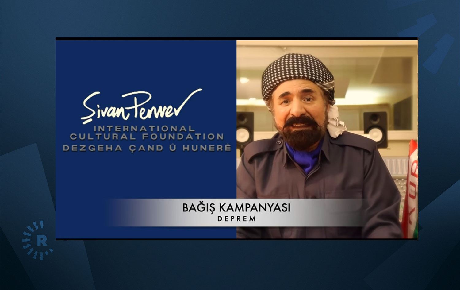 Sanatçı Şivan Perwer depremzedeler için bağış kampanyası başlattı