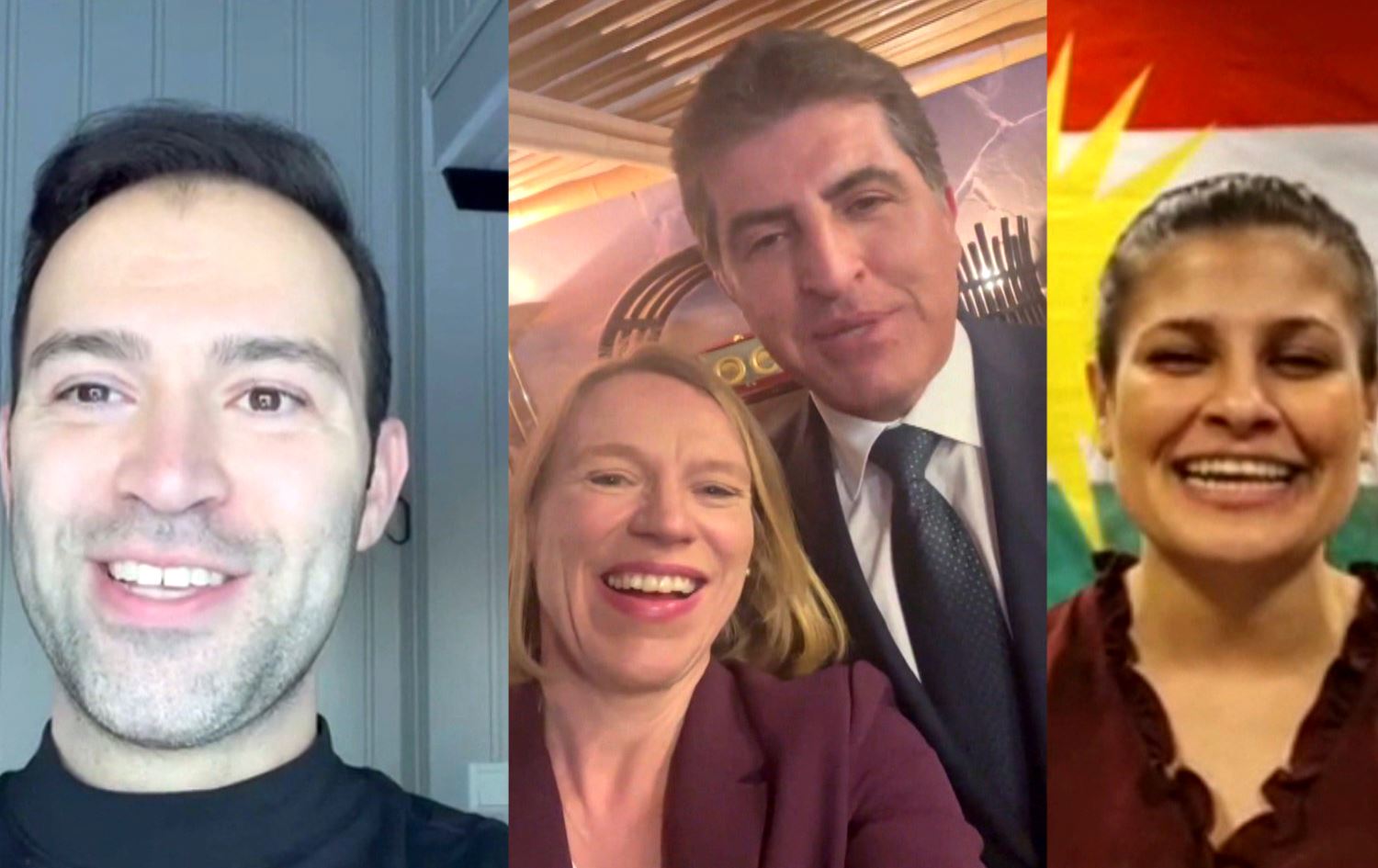 دوو بەربژێری کوردی هەڵبژاردنی شارەوانییەکانی نەرویج وەڵامی پەیامێکی نێچیرڤان بارزانی دەدەنەوە