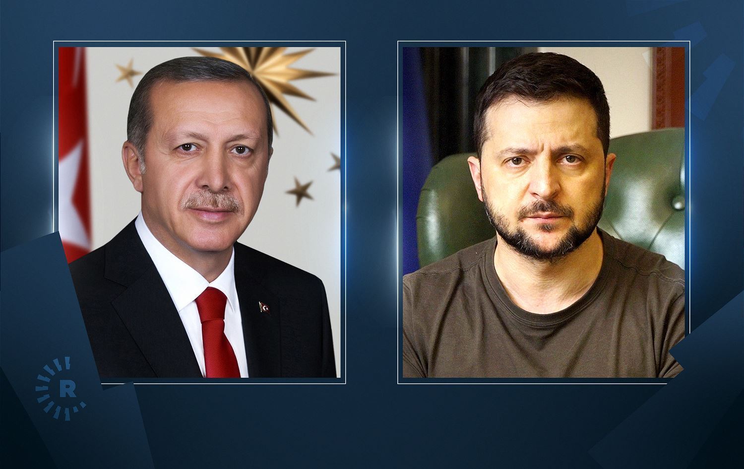 Erdogan û Zelensky peywendiyeke telefonî pêk anîn
