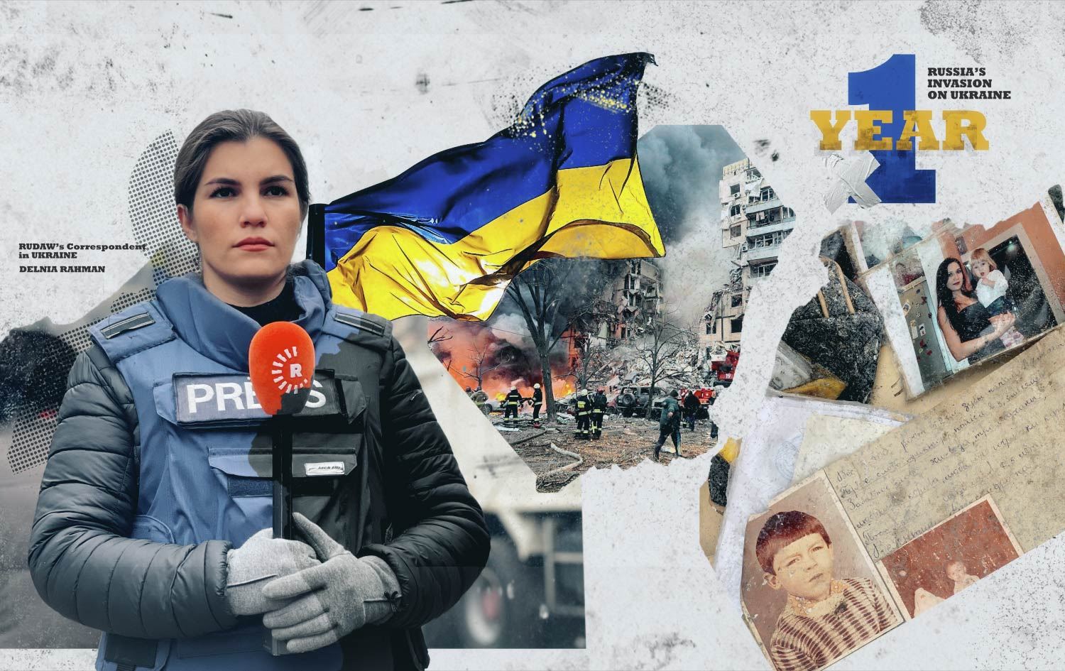 RÛDAW TAYBET – Belgefîlma Ukraynayê: Saleke şerê Rûsyayê