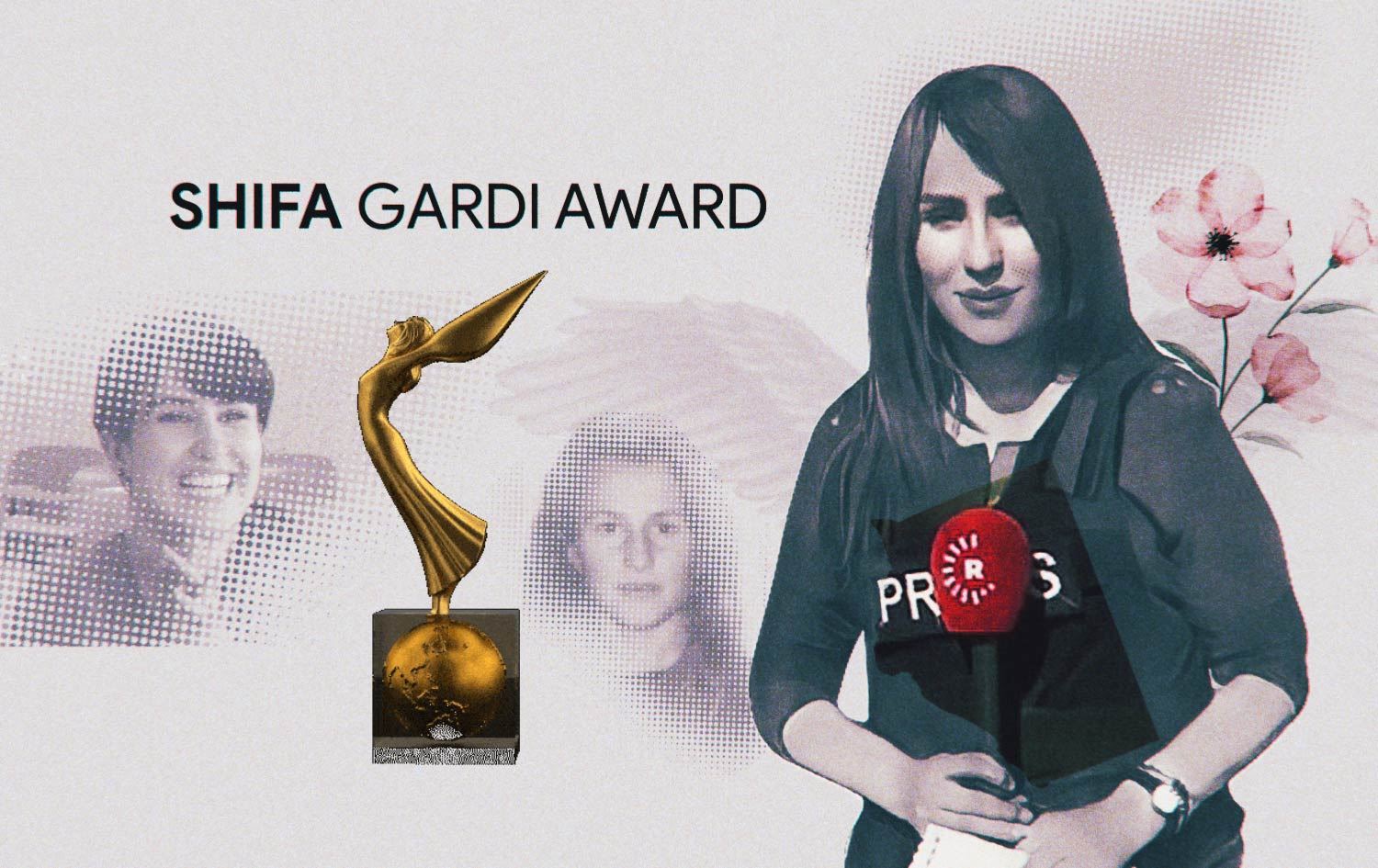 خەڵاتی شیفا گەردی دەبەخشرێتە رۆژنامەڤانێکی ژن