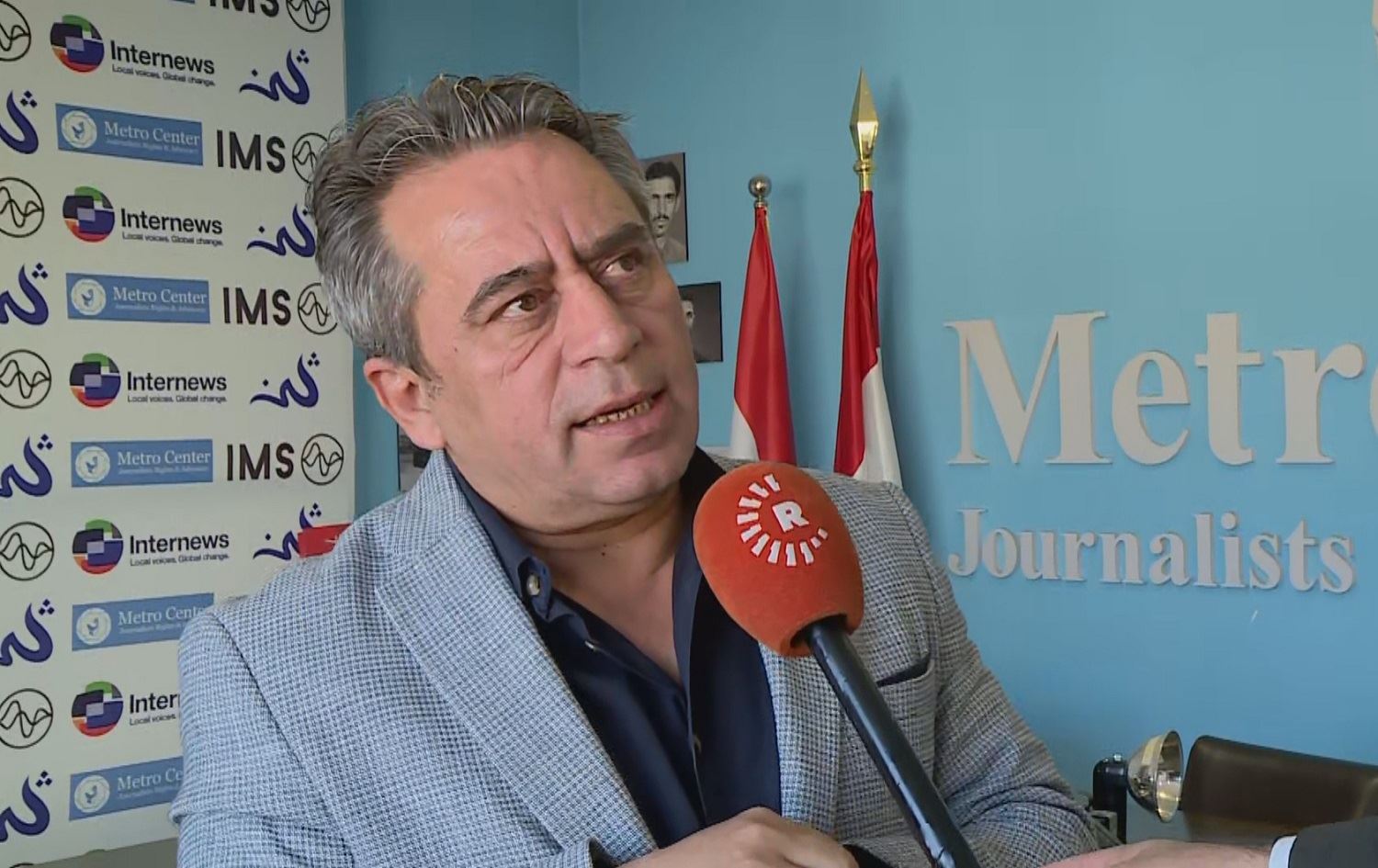 Navenda Metro: Li Herêma Kurdistanê azadiya rojnamevaniyê paş dikeve