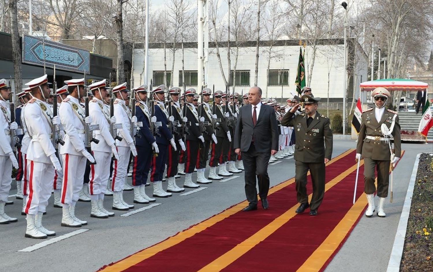 وەزیری بەرگریی عێراق گەیشتە ئێران